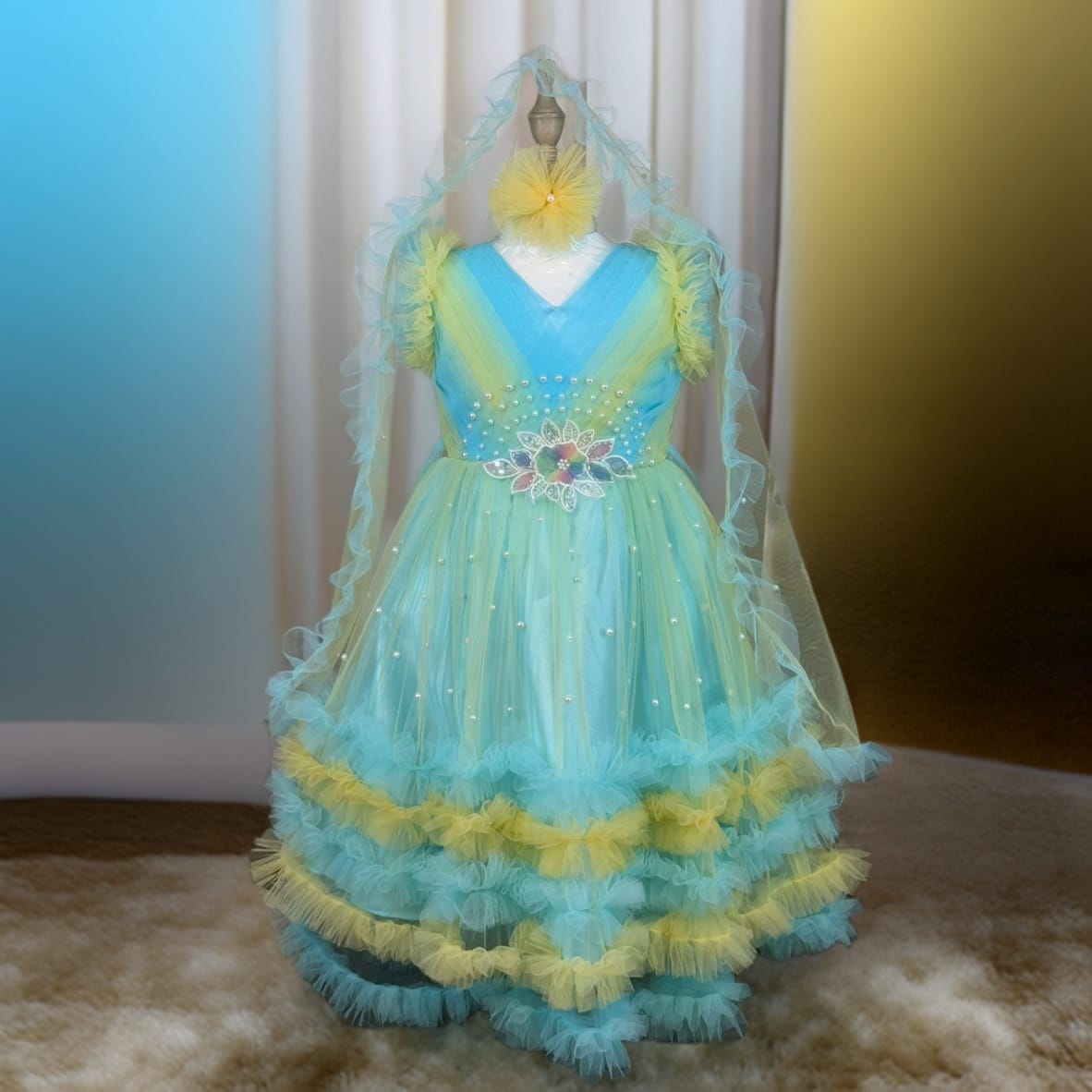 Baby Gown Sky dress